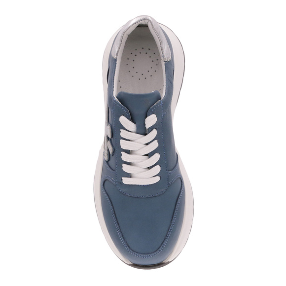 Obuwie damskie skórzane sportowe sneakersy