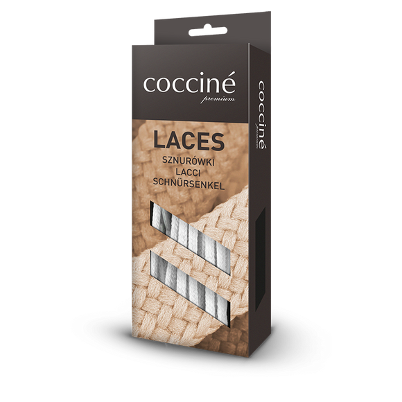 COCCINE Sznurowadła okrągłe do obuwia codziennego 120 cm