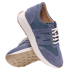 Obuwie damskie sportowe skórzane sneakersy