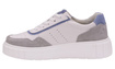 Obuwie damskie sneakersy na platformie z suwakiem