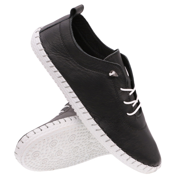 Obuwie damskie sportowe półbuty skórzane Barefoot