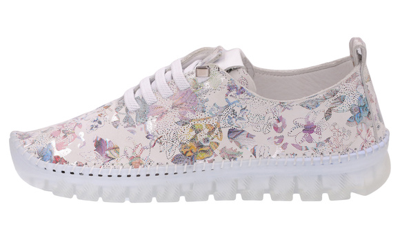 Obuwie damskie sportowe wygodne półbuty z elastyczną podeszwą