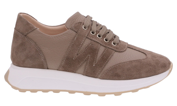 Obuwie damskie sportowe skórzane sneakersy