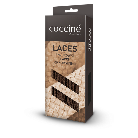COCCINE Sznurowadła okrągłe do obuwia codziennego 150 cm
